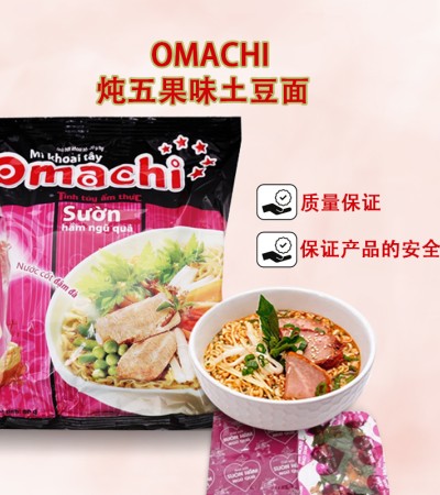 Omachi炖牛肉味土豆面80G - 1包